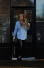 CHLOE MEADOWS Leaves SNM Hair Salon in London 01/13/2017