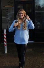 CHLOE MEADOWS Leaves SNM Hair Salon in London 01/13/2017