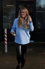 CHLOE MEADOWS Leaves SNM Hair Salon in London 01/13/2017