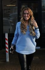 CHLOE MEADOWS Leaves SNM Hair Salon in London 01/13/2017