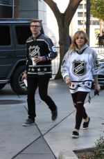CHLOE MORETZ Arrives at Staples Center in Los Angeles 01/29/2017