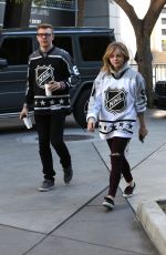 CHLOE MORETZ Arrives at Staples Center in Los Angeles 01/29/2017