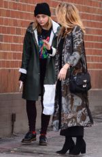CHLOE MORETZ Out and About in Beverly Hills 01/05/2017
