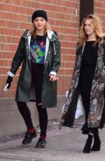 CHLOE MORETZ Out and About in Beverly Hills 01/05/2017