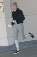 CHLOE MORETZ Out and About in Beverly Hills 01/14/2017