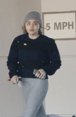 CHLOE MORETZ Out and About in Beverly Hills 01/14/2017