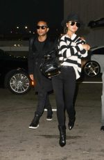 CHRISSY TEIGEN and John Legend at LAX Airport in Los Angeles 01/06/2017