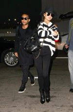 CHRISSY TEIGEN and John Legend at LAX Airport in Los Angeles 01/06/2017