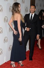 CHRISSY TEIGEN at 28th Annual Producers Guild Awards in Beverly Hills 01/28/2017