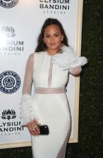 CHRISSY TEIGEN at Art of Elysium Presents Stevie Wonder’s Heaven in Los Angeles 01/07/2017