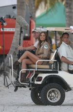 CHRISSY TEIGEN on the Set of a Photoshoot in Miami 01/24/2017