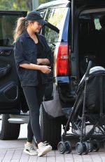 CHRISSY TEIGEN Out for Shopping in West Hollywood 01/30/2017