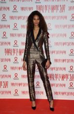 CINDY BRUNA at Sidaction Gala Dinner 2017 in Paris 01/26/2017