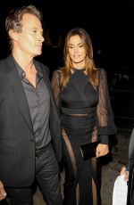 CINDY CRAWFORD at Catch LA in West Hollywood 01/10/2017