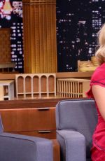 CLAIRE DANES at Tonight Show Staring Jimmy Fallon in New York 01/13/2017