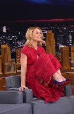 CLAIRE DANES at Tonight Show Staring Jimmy Fallon in New York 01/13/2017