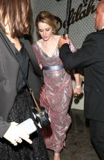 CLAIRE FOY at Delilah in West Hollywood 01/08/2017