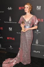 CLAIRE FOY at Weinstein Company and Netflix Golden Globe Party in Beverly Hills 01/08/2017