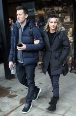 CLAIRE HOLT Out and About in Park City 01/20/2017