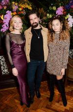 CLARA PAGET at Lalit Hotel Launch Party in London 01/26/2017
