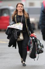 COLEEN ROONEY Arrives at Old Trafford in Manchester 01/29/2017