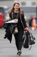 COLEEN ROONEY Arrives at Old Trafford in Manchester 01/29/2017