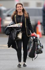 COLEEN ROONEY Arrives at Old Trafford in Manchester 01/29/2017