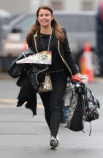 COLEEN ROONEY Arrives at Old Trafford in Manchester 01/29/2017