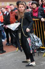 COLEEN ROONEY Arrives at Old Trafford in Manchester 01/29/2017