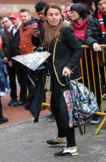 COLEEN ROONEY Arrives at Old Trafford in Manchester 01/29/2017