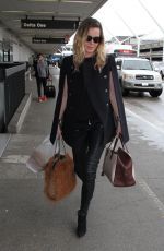 CONNIE NIELSEN at LAX Airport in Los Angeles 01/12/2017