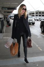 CONNIE NIELSEN at LAX Airport in Los Angeles 01/12/2017