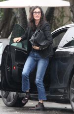COURTENEY COX in Jeans Out in West Hollywood 01/12/2017