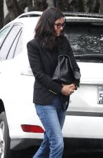 COURTENEY COX in Jeans Out in West Hollywood 01/12/2017