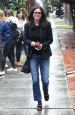 COURTENEY COX Leaves a Office in West Hollywood 01/12/2017