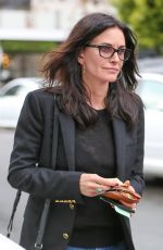 COURTENEY COX Leaves a Office in West Hollywood 01/12/2017