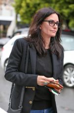 COURTENEY COX Leaves a Office in West Hollywood 01/12/2017