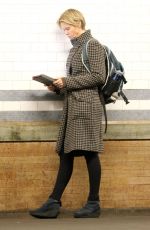 CYNTHIA NIXON Out and About in New York 01/12/2017