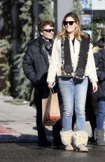 DAISY FUENTES Out for Shopping in Telluride 12/29/2016