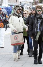 DAISY FUENTES Out for Shopping in Telluride 12/29/2016