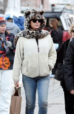 DAISY FUENTES Out for Shopping in Telluride 12/29/2016