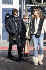 DAISY FUENTES Out for Shopping in Telluride 12/29/2016