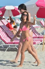 DAISY LOWE in Bikini at a Beach in Miami 01/02/2017