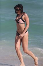 DAISY LOWE in Bikini at a Beach in Miami 01/02/2017