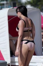DAISY LOWE in Bikini at a Beach in Miami 01/02/2017