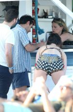 DAISY LOWE in Bikini Top Out in Miami Beach 01/03/2017