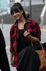 DAISY LOWE Leaves Her Hotel in Brimingham 01/17/2017
