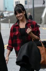 DAISY LOWE Leaves Her Hotel in Brimingham 01/17/2017