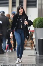 DAISY LOWE Leaves Her Hotel in Brimingham 01/19/2017