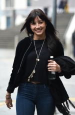 DAISY LOWE Leaves Her Hotel in Brimingham 01/19/2017